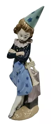 Buy Nao Lladro Clown With Trumpet Figurine • 150£