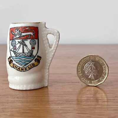 Buy W.h Goss Crested Ware Miniature Of Royal Salisbury Jack - Mint • 14.99£