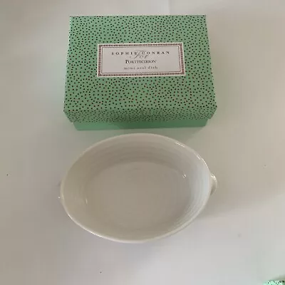 Buy Sophie Conran Portmeirion Mini Oval Roasting Dish With Box • 17.50£