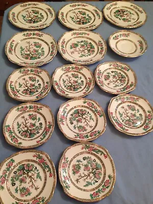 Buy Duchess Bone China Indian Tree Pattern Various Plates X  14 Items Vgc • 25£