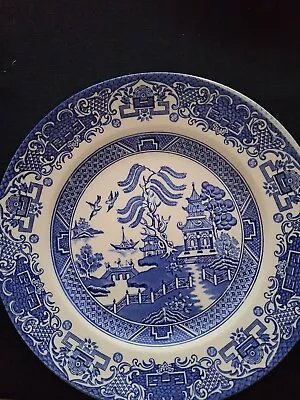 Buy Staffordshire Ironstone Tableware 4x 25cm Dinner Plates Plus Oval Serving Dish • 20£