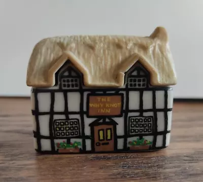 Buy Small Vintage Wade Houses-on-Why 'The Why Knot Inn' Set 1 No5 1980-81 Miniature • 3.50£