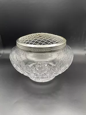 Buy Edinburgh Lead Crystal Vintage Iona Rose Bowl • 17.99£