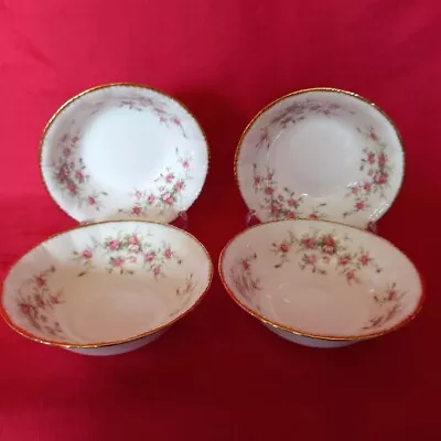 Buy Stunning Paragon Victoriana Rose, Set Of Four Cereal Bowls • 15£