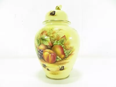 Buy Vintage - Aynsley - Orchard Gold - Plum - Fruit - Urn • 49.99£