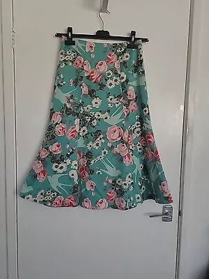 Buy Laura Ashley Flare Skirt Womens Size 8 • 8£