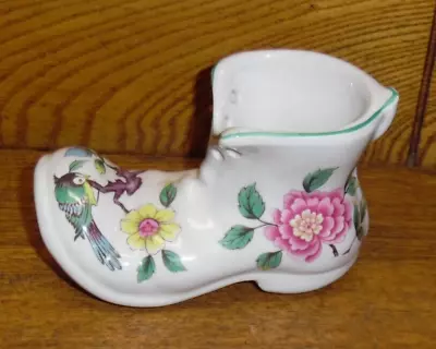 Buy James Kent Staffordshire England Old Foley China Shoe - Chinese Rose (Decal B) • 13.99£