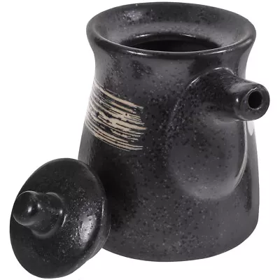 Buy Oil Canister Oil Bottle Pot Condiment Pot Shoyu Bottle Ceramic Sauce Dispenser • 11.75£