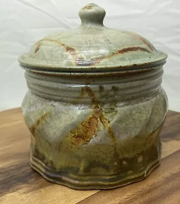 Buy JOHN GLICK Plum Tree Pottery Mid Century Modern Covered Jar Museum Worthy Signed • 279.57£