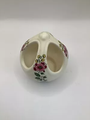 Buy Purbeck Ceramics Swanage Tea Light Candle Holder Floral • 5£