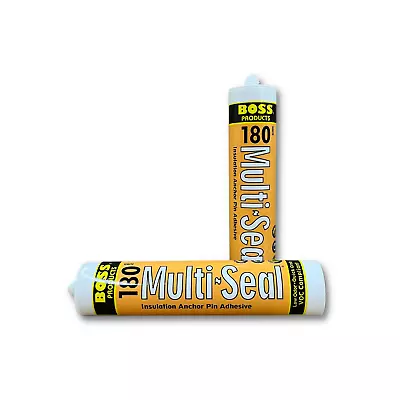 Buy BOSS 180 Multi Seal Insulation Anchor Pin System Adhesive 10.3 Oz. Tube (1 Tube) • 26.89£