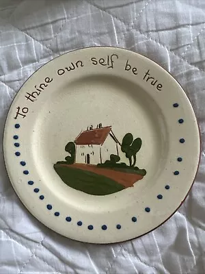 Buy Pottery Devon Ware Plate • 4£