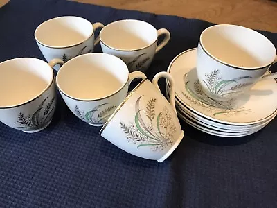 Buy Vintage Spode Copeland Oklahoma 6 Cups And Saucers • 20£