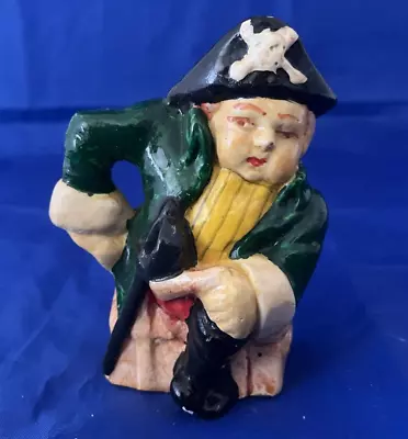 Buy Very Rare Toby Jug Pirate Peg Leg Figurine Antique Handpainted - FREE POSTAGE • 24.95£