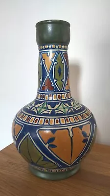 Buy James Plant Hanley Early Art Deco Hand Painted Art Pottery Vase /Lamp Base  • 15.95£
