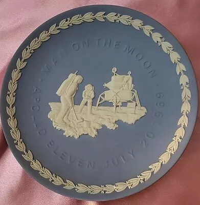 Buy Wedgwood Moon Landing Plate 1969 Apollo 11 Jasperware Blue 21 Cm  • 9.99£