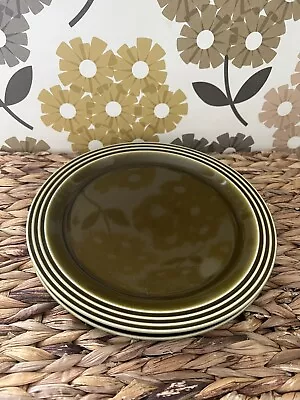 Buy Hornsea Heirloom Green Dessert Side Plate 8.5 Inch VGC  - Vintage Ceramics • 8£