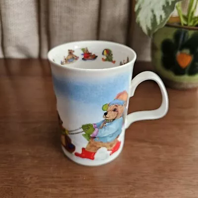 Buy Roy Kirkham Playtime Teddy Mug Bone China England Bears Winter Snow • 14.95£