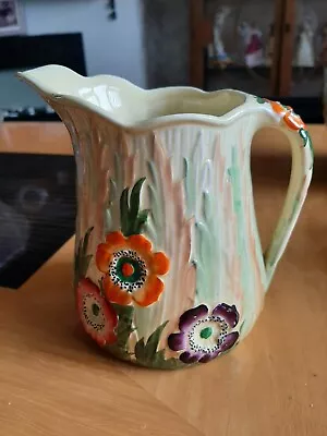 Buy Carlton Ware Medium Anemone Jug C1935 5 1/2 Inch Perfect • 24.99£