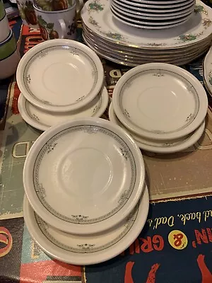 Buy 6x Staffordshire Tableware England Saucers 5 1/4 Inches Preloved • 1.99£