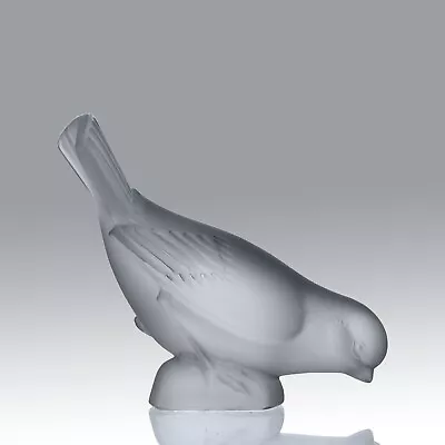 Buy Mid-20th Century Glass Study Entitled  Moineau Hardi  By Marc Lalique • 285£