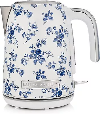 Buy Laura Ashley Electric Jug Kettle By VQ - 1.7 Litre 3KW Fast Boil - China Rose  • 74.99£