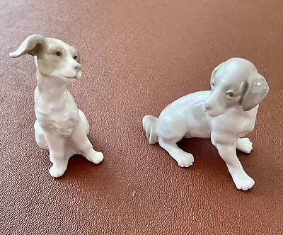 Buy Lladro Dao Porcelain Dogs -Pair • 22£