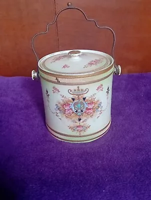 Buy Crown Devon Biscuit Barrel • 8£