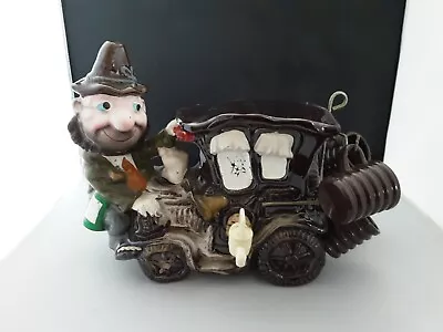 Buy Vintage Pottery Car And Drunken Irish Character Decanter • 10.99£