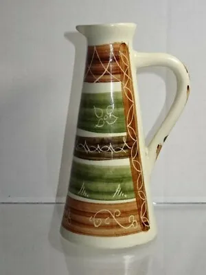 Buy Slim Conical Pottery Jug. Dragon Pottery Rhayader Wales • 7.50£