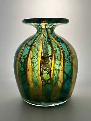 Buy Mdina Glass Sea And Sand Glass Vase • 29.99£