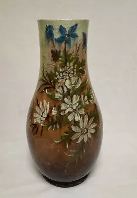 Buy Torquay Ware, Aller Vale Pottery, Large Barbotine Butterfly VASE • 450£