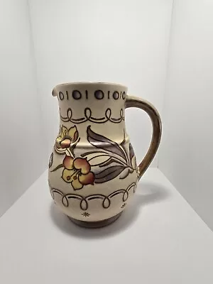 Buy Vintage Charlotte Rhead Bursley Ware Jug, Pattern TL95 • 29.99£