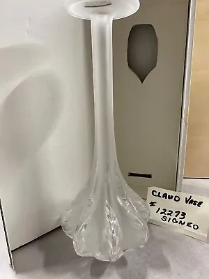 Buy Lalique Claude Vase Signed • 507.90£