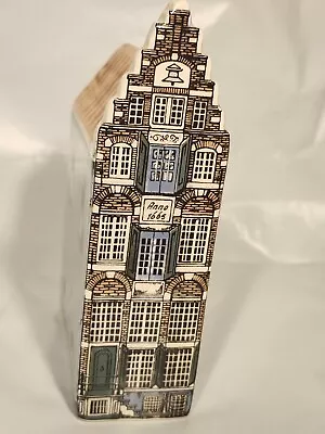 Buy Dutch Delfts Hand Painted Holland Cermaic Canal House Decorative Art Collectible • 18.67£