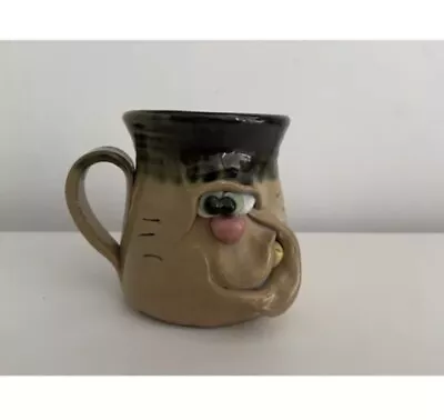 Buy Vintage Pretty Ugly Pottery Mug Vintage Mug • 7.99£