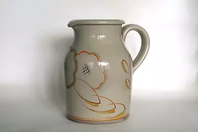 Buy Grays Pottery - ART DECO - Abstr Floral Large Stoneware Jug - Patt. A1735 C.1934 • 39.95£