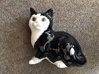 Buy Just Cats  & Co  Black And White Sitting Cat • 7.50£