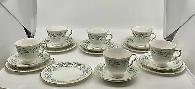 Buy Vintage Queen Anne 18 Piece Tea Set Sh63 • 32.99£