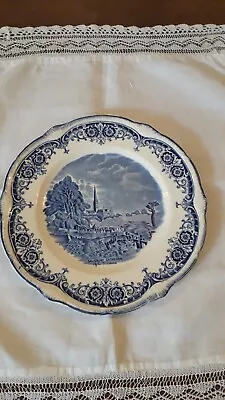 Buy Grindley England Scenes After Constable Display Plate Blue And White  Beautiful  • 14.50£