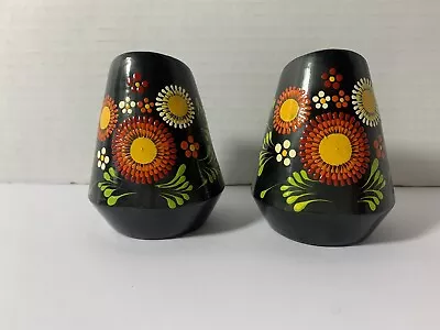 Buy Vintage Mexican Pottery Salt & Pepper Shakers Folk Art Decor Pimento & Sal  • 11.65£