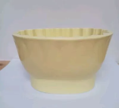 Buy Large Bristol Pountney Kitchenware Yellow Jelly Mould With A Rose. 2 Pint.  VGC • 15.99£