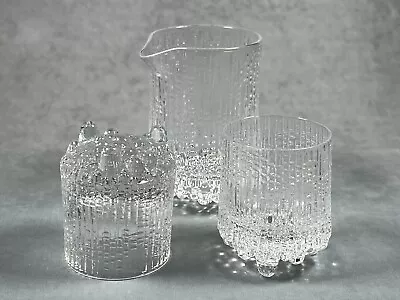 Buy Iittala 'Ultima Thule' 5cl Cordial Or Shot Glasses & Jug C1965 By Tapio Wirkkala • 40£