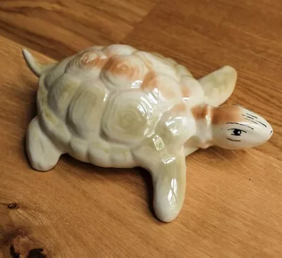 Buy Vintage Ceramic Turtle Figurine, Dorohoi Stipo, Romanian • 17£