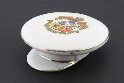 Buy Crested China WW1 Model Of A Service Dress Cap DOUGLAS Isle Of Man Crest • 14.99£