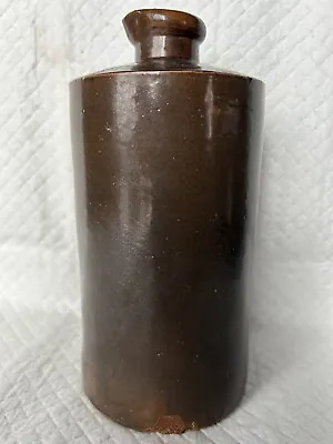 Buy Antique 7.5  Stoneware Doulton Lambeth Salt Glazed Ink Bottle Ca. 1800's • 7.46£