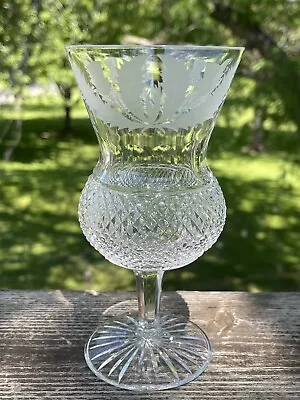 Buy Edinburgh Crystal, Scotland, THISTLE, Water Goblet Glass, 6 1/2  • 93.18£
