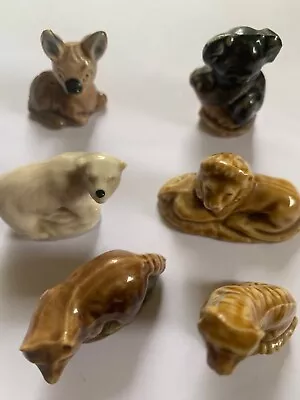 Buy Vintage Wade Whimsies China Animals X 6. In Excellent Condition  • 5.89£