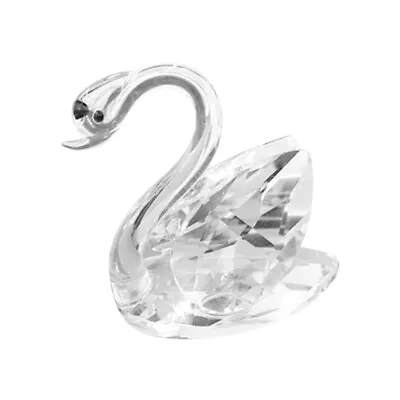 Buy Swan Figure Crystal Ornaments Desktop Adornment Dropshipping • 7.79£