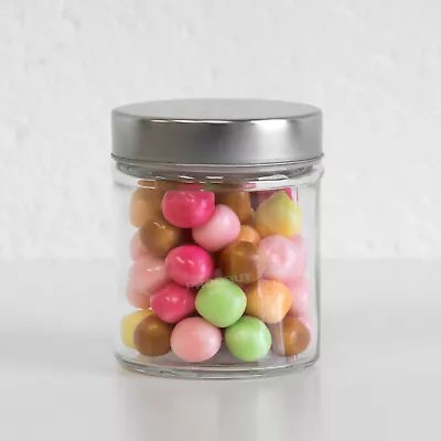 Buy 300ml Small Glass Storage Jar Canister Sweet Shop Candy Vintage Wedding Favour • 7£